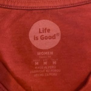 “Stay True” graphic long sleeve tee